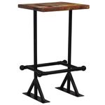 Casa si Gradina - Mobilier - Seturi de mobilier - Seturi bucatarie - Set mobilier de bar, 3 piese, multicolor, lemn masiv reciclat - Infinity.ro