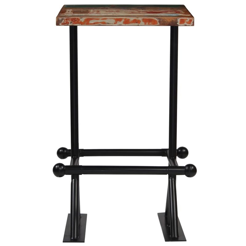 Casa si Gradina - Mobilier - Seturi de mobilier - Seturi bucatarie - Set mobilier de bar, 3 piese, multicolor, lemn masiv reciclat - Infinity.ro