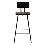 Casa si Gradina - Mobilier - Seturi de mobilier - Seturi bucatarie - Set mobilier de bar, 3 piese, multicolor, lemn masiv reciclat - Infinity.ro