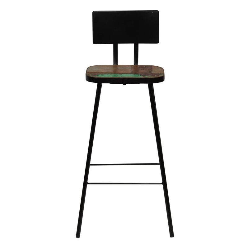 Casa si Gradina - Mobilier - Seturi de mobilier - Seturi bucatarie - Set mobilier de bar, 3 piese, multicolor, lemn masiv reciclat - Infinity.ro