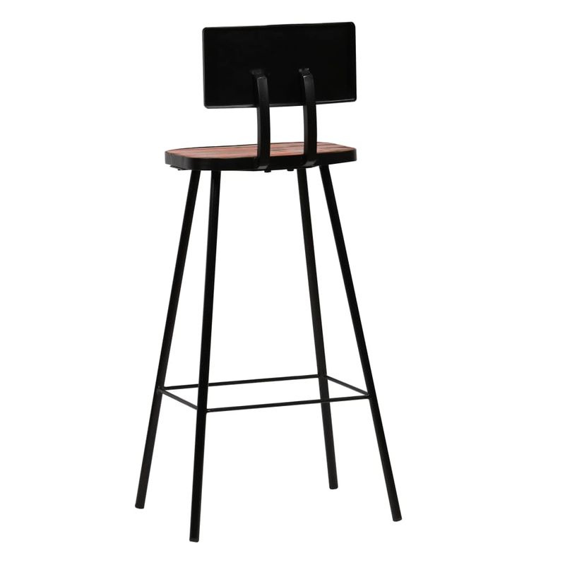 Casa si Gradina - Mobilier - Seturi de mobilier - Seturi bucatarie - Set mobilier de bar, 3 piese, multicolor, lemn masiv reciclat - Infinity.ro