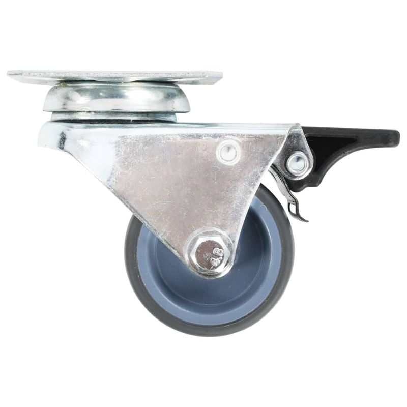 Casa si Gradina - Constructii - Depozitare, transport si protectie - Accesorii echipamente pentru transport si ridicat - Roti pivotante duble, 4 buc., 50 mm - Infinity.ro