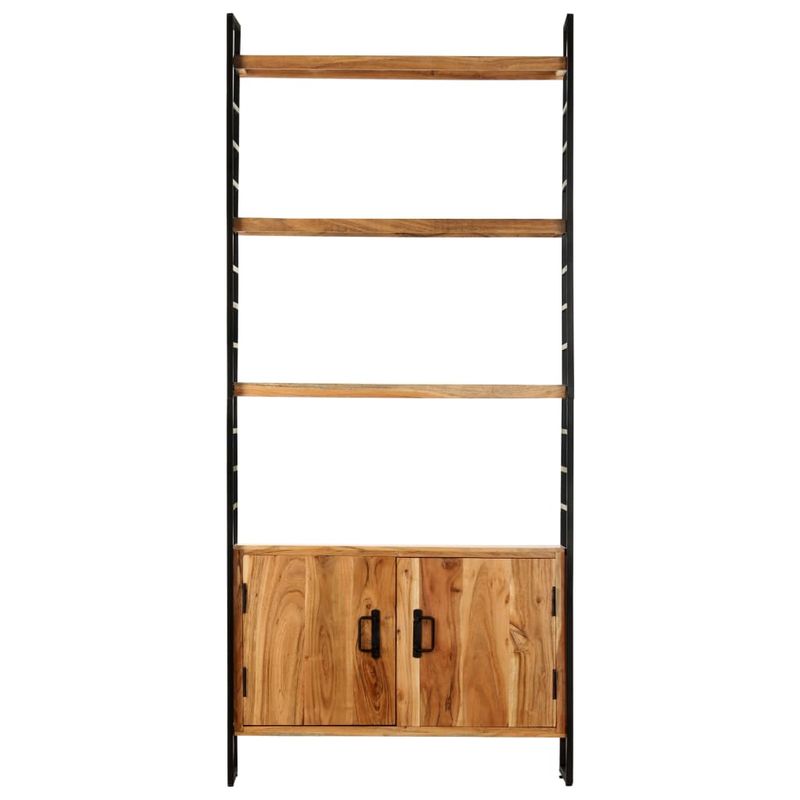 Casa si Gradina - Mobilier - Biblioteci si rafturi - Biblioteci - Biblioteca cu 4 rafturi 80x30x180 cm lemn masiv mango nefinisat - Infinity.ro