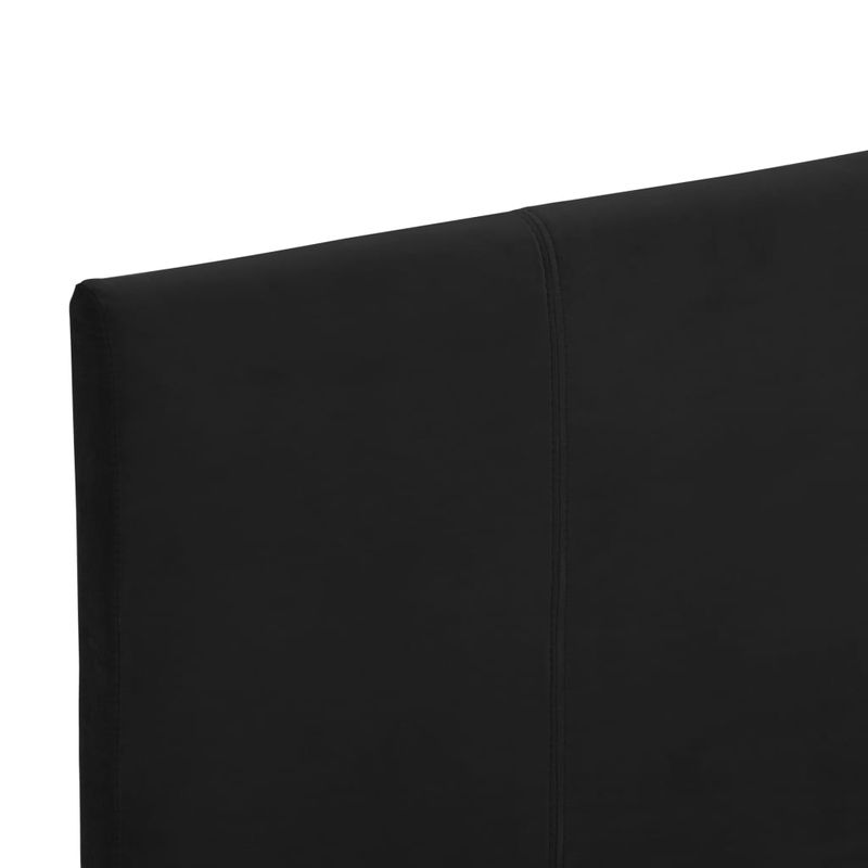 Casa si Gradina - Mobilier - Paturi si accesorii - Paturi - Cadru de pat, negru, 90 x 200 cm, material textil - Infinity.ro