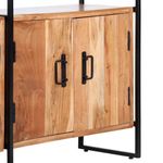 Casa si Gradina - Mobilier - Biblioteci si rafturi - Biblioteci - Biblioteca cu 4 rafturi, 124x30x180 cm, lemn masiv de acacia - Infinity.ro