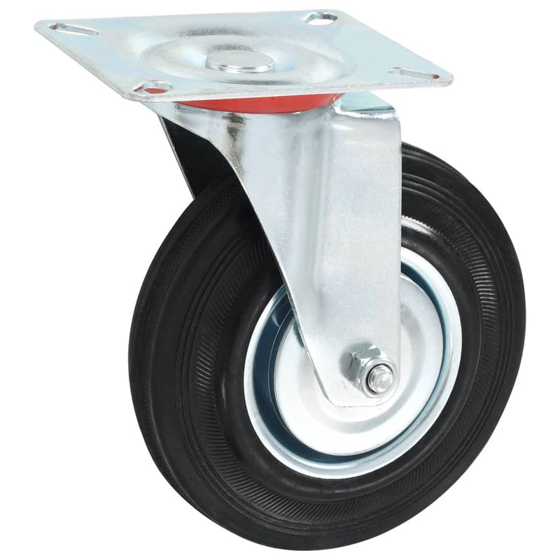 Casa si Gradina - Constructii - Depozitare, transport si protectie - Accesorii echipamente pentru transport si ridicat - Roti pivotante, 4 buc.,125 mm - Infinity.ro