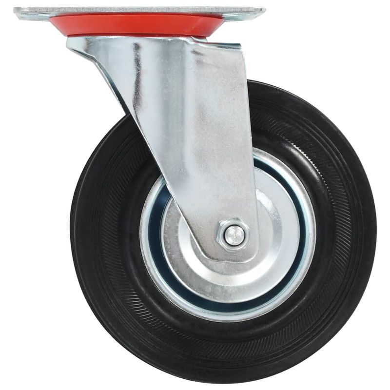 Casa si Gradina - Constructii - Depozitare, transport si protectie - Accesorii echipamente pentru transport si ridicat - Roti pivotante, 4 buc.,125 mm - Infinity.ro