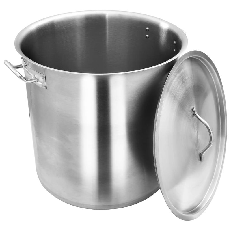 Casa si Gradina - Bucatarie si vesela - Vase pentru gatit - Oale si cratite - Oala de supa, 40 x 40 cm, inox, 50 L - Infinity.ro