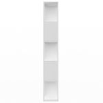 Casa si Gradina - Mobilier - Biblioteci si rafturi - Biblioteci - Biblioteca/Separator camera, alb, 80x24x159 cm, PAL - Infinity.ro