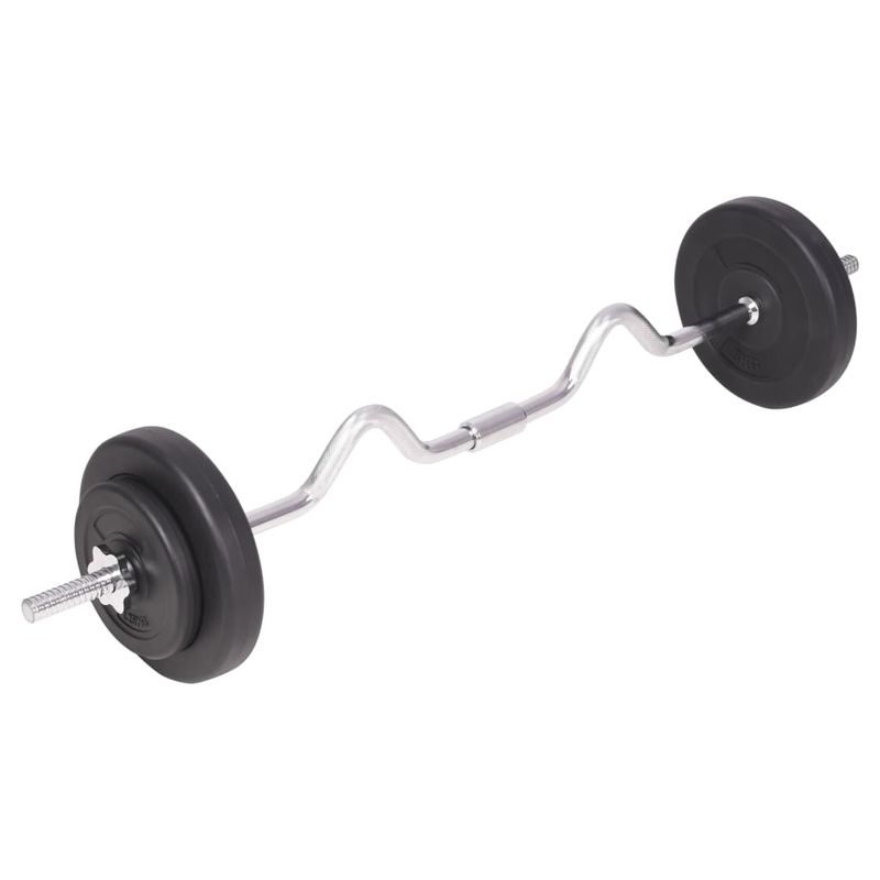 Sport si Outdoor - Fitness - Greutati si echipament - Greutati - Set de haltere si gantere 90 kg - Infinity.ro