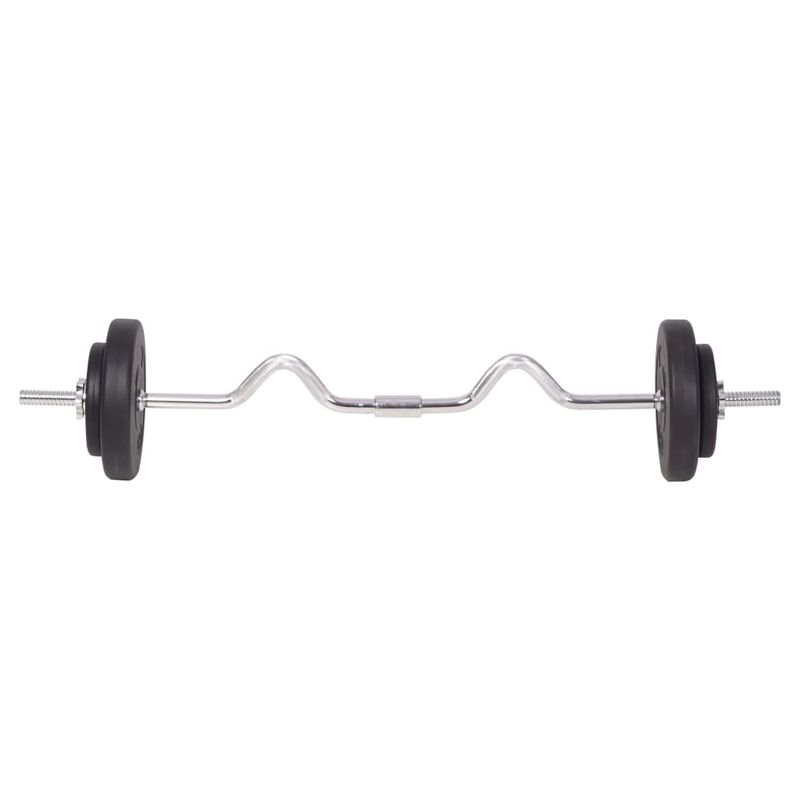 Sport si Outdoor - Fitness - Greutati si echipament - Greutati - Set de haltere si gantere 90 kg - Infinity.ro