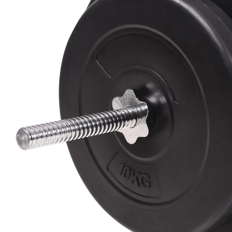 Sport si Outdoor - Fitness - Greutati si echipament - Greutati - Set de haltere si gantere 90 kg - Infinity.ro