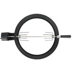 Electronice si Electrocasnice - Electrocasnice bucatarie - Aparate de gatit & desert - Gratare electrice - Set de rotisor cu inel pentru gratar, negru, 47 cm - Infinity.ro