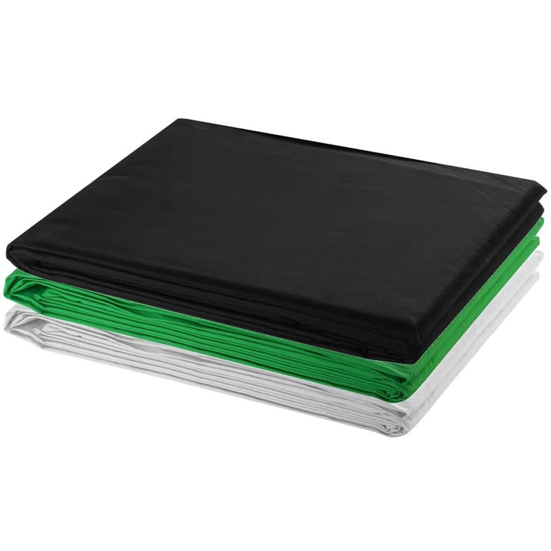 TV, Audio-Video si Foto - Aparate foto si accesorii - Accesorii foto si video - Trepiede - Set studio foto cu 3 fundaluri de bumbac, cadru reglabil, 3x5 m - Infinity.ro