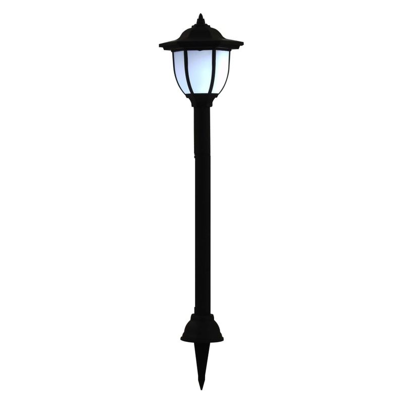 Casa si Gradina - Corpuri si surse de iluminat - Iluminat exterior - Lampi solare - Lampi solare de exterior cu LED, 6 buc., negru - Infinity.ro