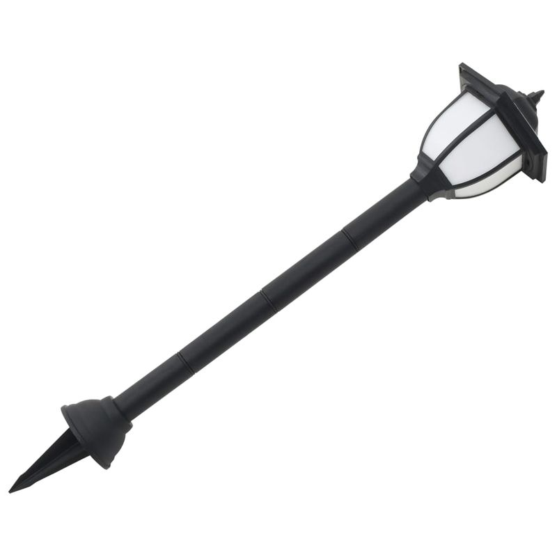 Casa si Gradina - Corpuri si surse de iluminat - Iluminat exterior - Lampi solare - Lampi solare de exterior cu LED, 6 buc., negru - Infinity.ro