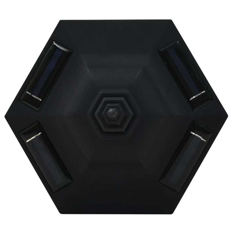 Casa si Gradina - Corpuri si surse de iluminat - Iluminat exterior - Lampi solare - Lampi solare de exterior cu LED, 6 buc., negru - Infinity.ro