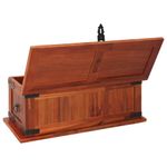 Casa si Gradina - Mobilier - Organizare si depozitare - Cufere si lazi - Cufar de depozitare, 60x25x22 cm, lemn masiv de acacia - Infinity.ro