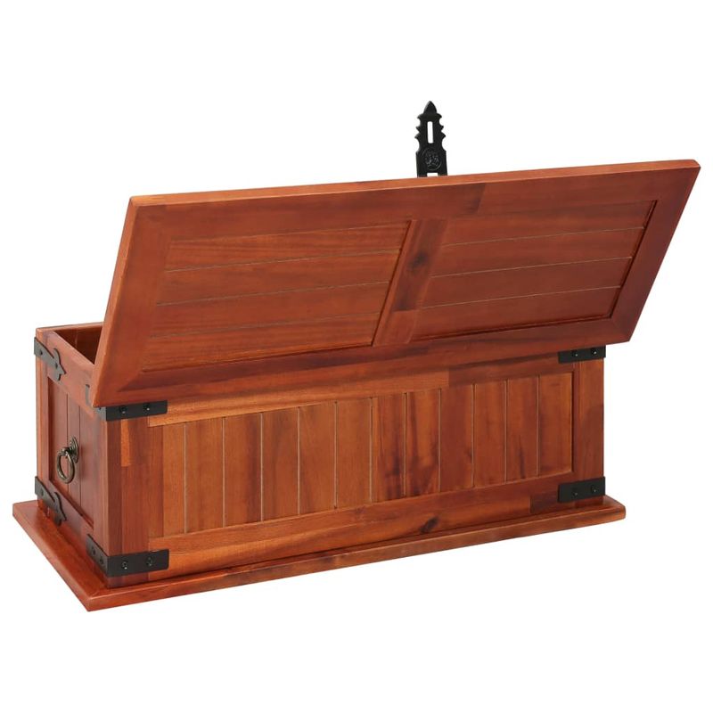 Casa si Gradina - Mobilier - Organizare si depozitare - Cufere si lazi - Cufar de depozitare, 60x25x22 cm, lemn masiv de acacia - Infinity.ro