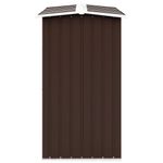 Casa si Gradina - Termice - Sobe, Seminee si accesorii - Accesorii seminee si sobe - Sopron depozitare lemne, maro, 330x92x153 cm, otel galvanizat - Infinity.ro
