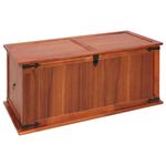 Casa si Gradina - Mobilier - Organizare si depozitare - Cutii depozitare - Cufar de depozitare, 79x34x32 cm, lemn masiv de acacia - Infinity.ro
