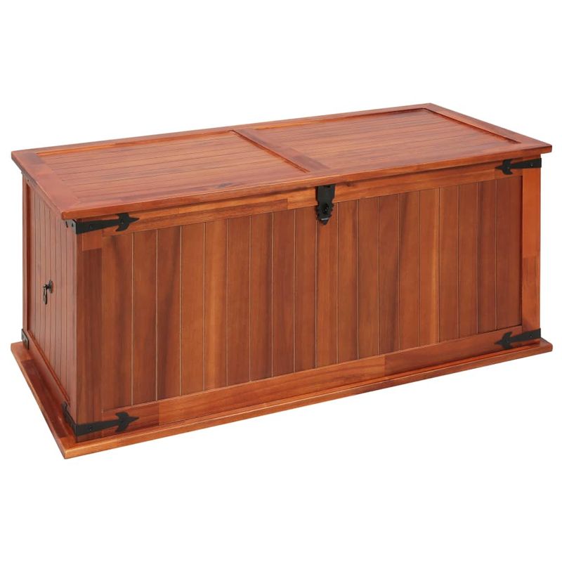 Casa si Gradina - Mobilier - Organizare si depozitare - Cutii depozitare - Cufar de depozitare, 79x34x32 cm, lemn masiv de acacia - Infinity.ro