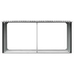 Casa si Gradina - Termice - Sobe, Seminee si accesorii - Accesorii seminee si sobe - Sopron depozitare lemne antracit, 330x92x153 cm otel galvanizat - Infinity.ro