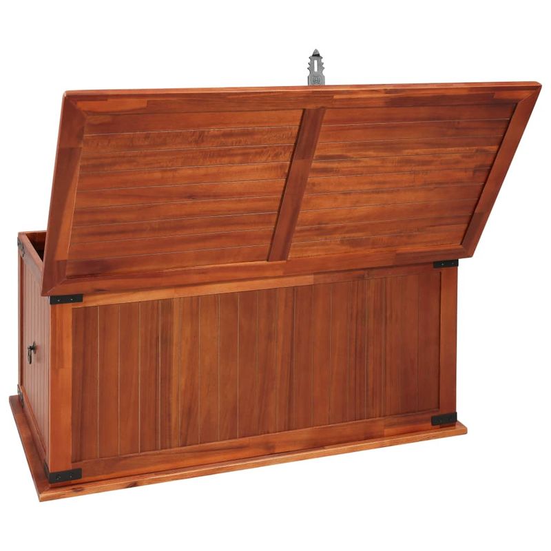 Casa si Gradina - Mobilier - Organizare si depozitare - Cutii depozitare - Cufar de depozitare, 79x34x32 cm, lemn masiv de acacia - Infinity.ro