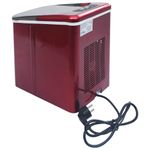 Electronice si Electrocasnice - Aparate frigorifice - Congelatoare - Aparat de facut cuburi de gheata, rosu, 1,4 L, 15 kg / 24 h - Infinity.ro