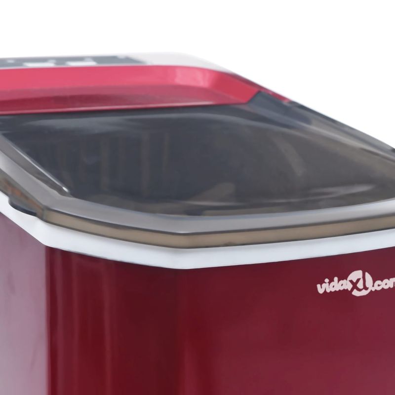 Electronice si Electrocasnice - Aparate frigorifice - Congelatoare - Aparat de facut cuburi de gheata, rosu, 1,4 L, 15 kg / 24 h - Infinity.ro