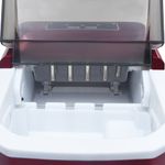 Electronice si Electrocasnice - Aparate frigorifice - Congelatoare - Aparat de facut cuburi de gheata, rosu, 1,4 L, 15 kg / 24 h - Infinity.ro