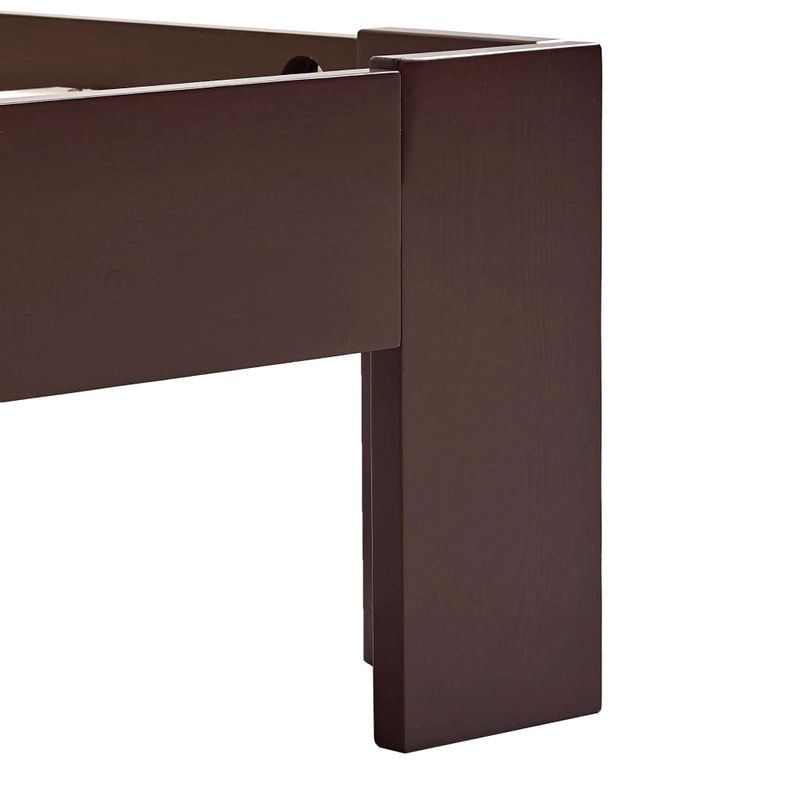 Casa si Gradina - Mobilier - Paturi si accesorii - Paturi - Cadru de pat, maro inchis, 140 x 200 cm, lemn masiv de pin - Infinity.ro