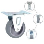 Casa si Gradina - Constructii - Depozitare, transport si protectie - Accesorii echipamente pentru transport si ridicat - Roti fixe, 4 buc., 75 mm - Infinity.ro