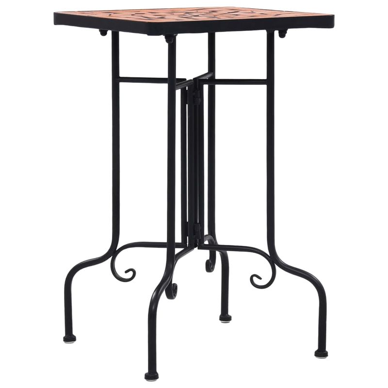 Casa si Gradina - Gradinarit si plante - Plante si ghivece - Ghivece si suporturi - Masa laterala cu mozaic, caramiziu, ceramica - Infinity.ro