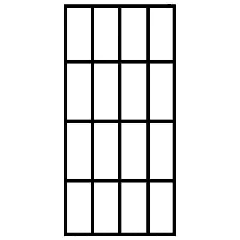 Casa si Gradina - Sanitare - Cazi si cabine de dus - Paravane si usi - Paravan dus walk-in, 80x195 cm, sticla securizata transparenta - Infinity.ro