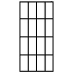 Casa si Gradina - Sanitare - Cazi si cabine de dus - Paravane si usi - Paravan dus walk-in, 80x195 cm, sticla securizata mata - Infinity.ro