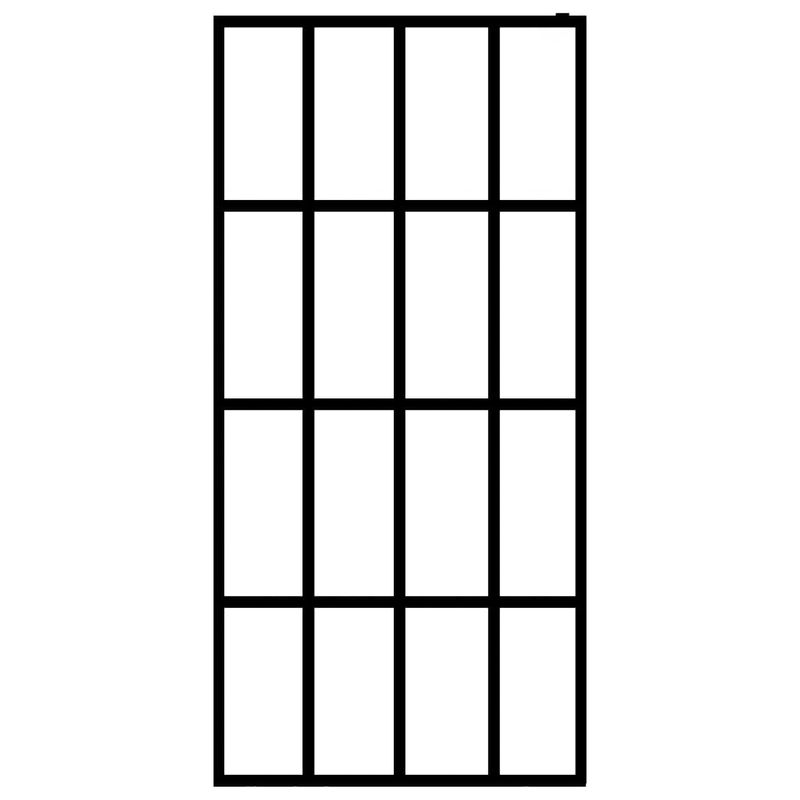 Casa si Gradina - Sanitare - Cazi si cabine de dus - Paravane si usi - Paravan dus walk-in, 80x195 cm, sticla securizata mata - Infinity.ro