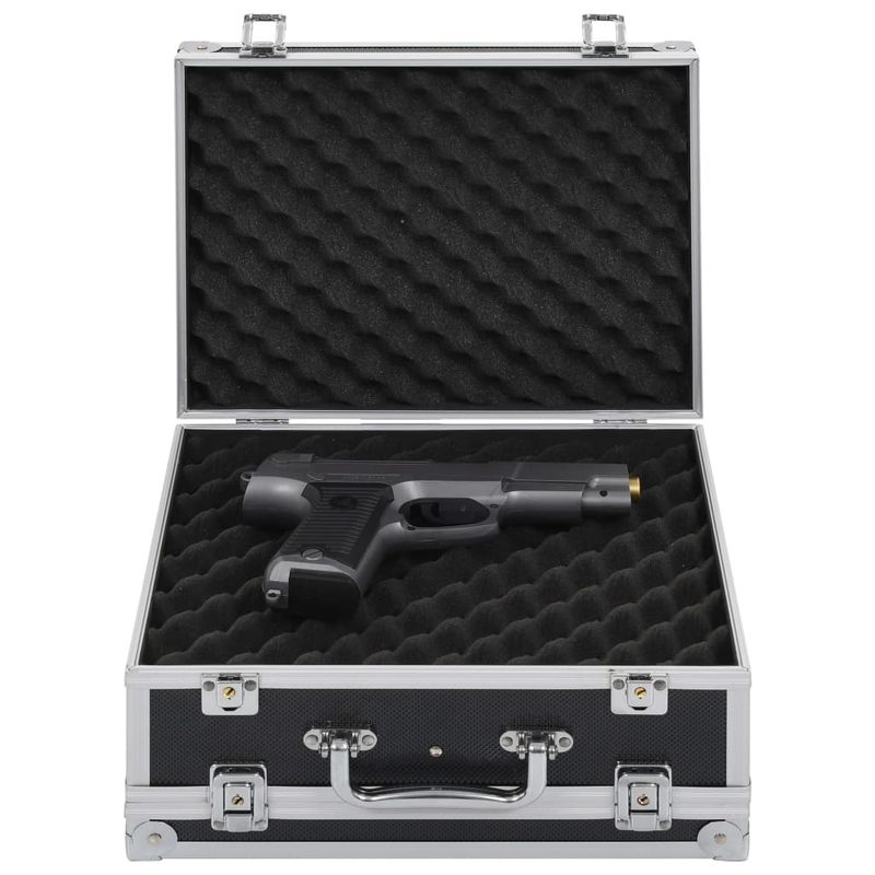 Casa si Gradina - Constructii - Depozitare, transport si protectie - Dulapuri arme - Valiza pentru arma, negru, aluminiu ABS - Infinity.ro