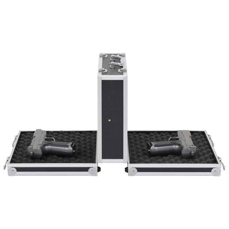 Casa si Gradina - Constructii - Depozitare, transport si protectie - Dulapuri arme - Valiza pentru arma, negru, aluminiu ABS - Infinity.ro