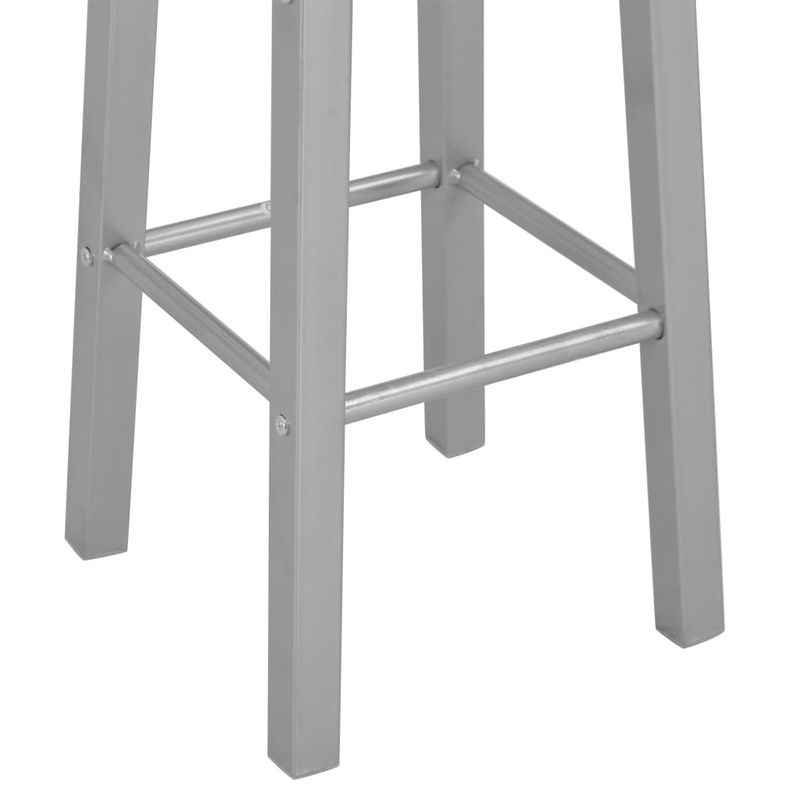 Casa si Gradina - Mobilier - Seturi de mobilier - Seturi mese si scaune - Set masa bucatarie mic dejun/cina, 3 piese, negru, lemn si otel - Infinity.ro
