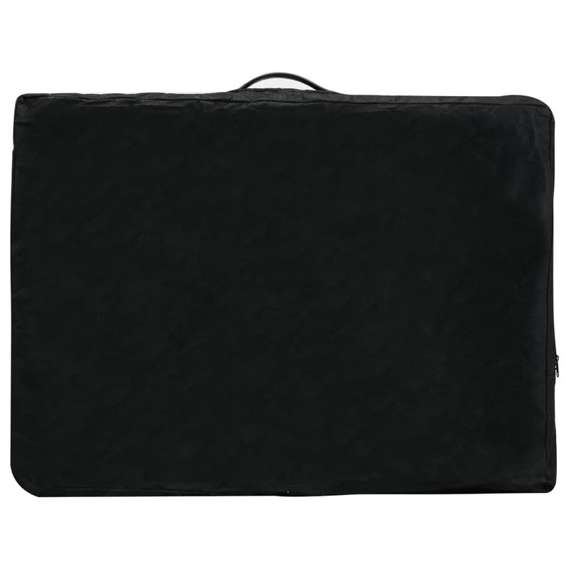 Ingrijire personala si Cosmetice - Sanatate si wellness - Articole wellness - Fotolii de masaj - Masa de masaj pliabila, cadru aluminiu, antracit, 186 x 68 cm - Infinity.ro