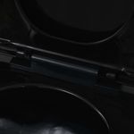 Casa si Gradina - Sanitare - Obiecte sanitare - Vase de toaleta - Toaleta cu montare pe perete, ceramica, negru - Infinity.ro