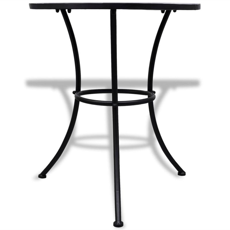 Casa si Gradina - Gradina si terasa - Mobilier exterior - Seturi mobila gradina - Set mobilier bistro, 3 piese, albastru/alb, placi ceramice - Infinity.ro