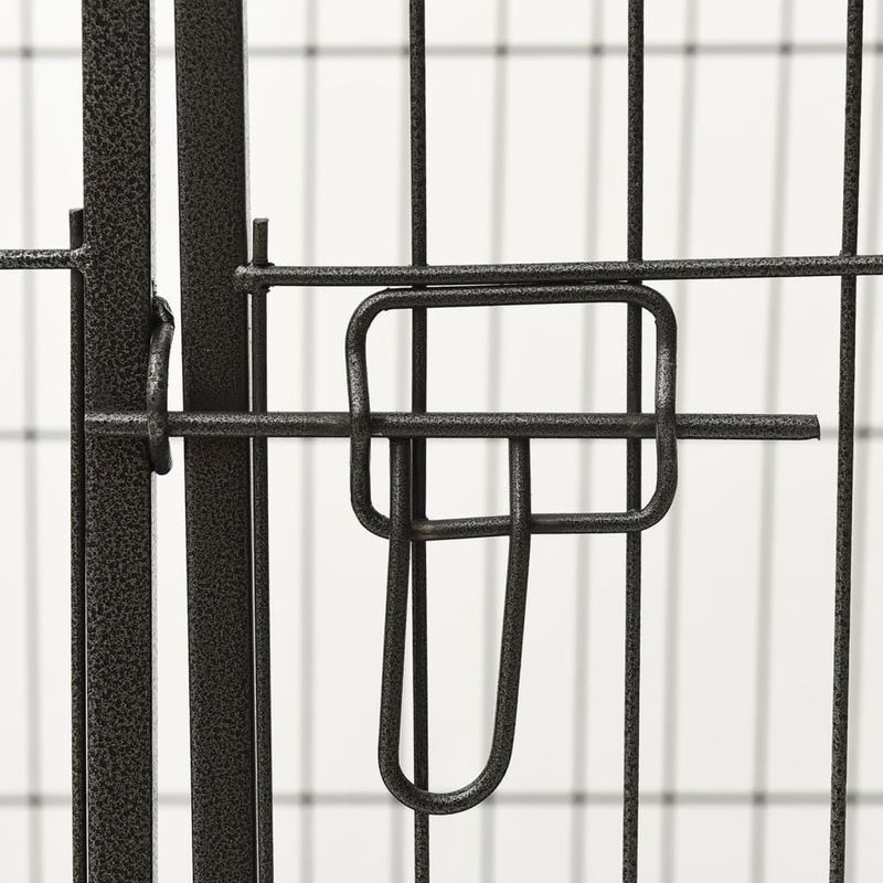 Petshop - Accesorii petshop - Culcusuri si custi - Custi interior si exterior - Tarc catei, 91,5x59x61 cm, otel - Infinity.ro