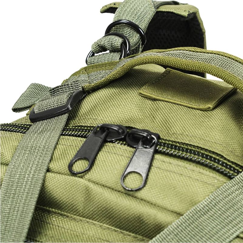 Sport si Outdoor - Articole de voiaj - Rucsacuri - Rucsac in stil militar, 50 L, verde masliniu - Infinity.ro