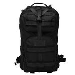 Sport si Outdoor - Articole de voiaj - Rucsacuri - Rucsac in stil militar, 50L, negru - Infinity.ro