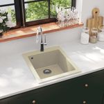 Casa si Gradina - Sanitare - Chiuveta bucatarie si accesorii - Chiuvete bucatarie - Chiuveta bucatarie suprapusa, bej, un bazin - Infinity.ro
