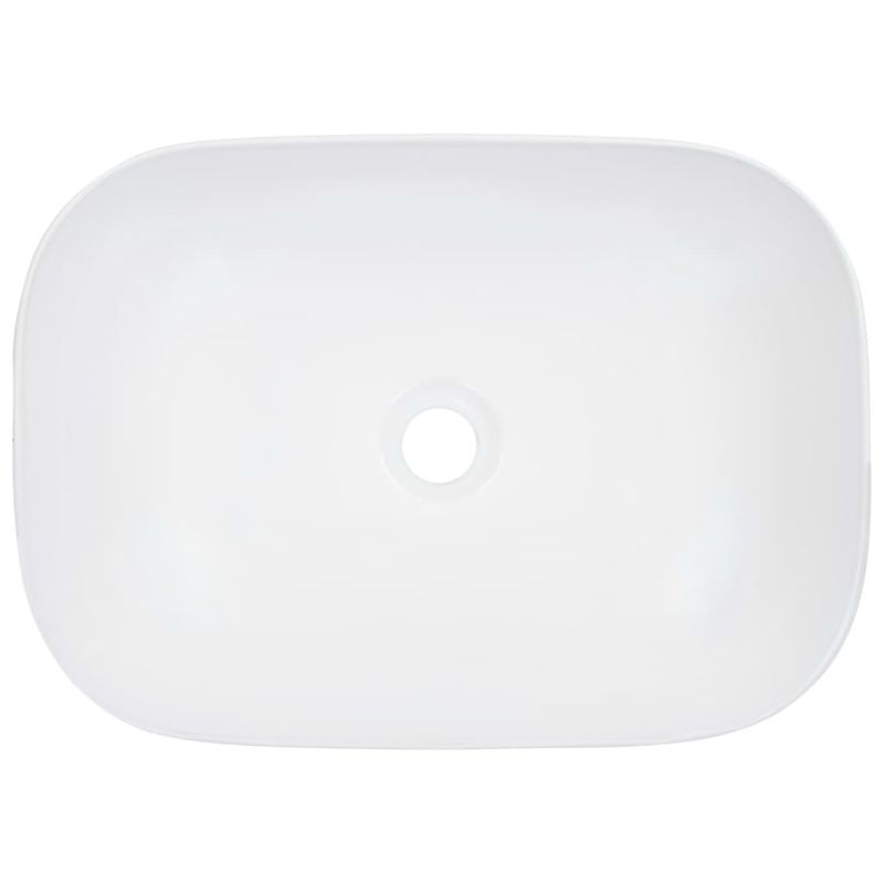 Casa si Gradina - Sanitare - Lavoar baie si accesorii - Lavoare si piedestale - Chiuveta de baie, alb, 45,5 x 32 x 13 cm, ceramica - Infinity.ro