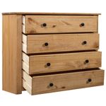 Casa si Gradina - Mobilier - Comode si corpuri - Comode - Dulap lateral, 80 x 40 x 73 cm, gama pin de Panama - Infinity.ro