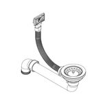 Casa si Gradina - Sanitare - Chiuveta bucatarie si accesorii - Chiuvete bucatarie - Chiuveta de bucatarie din granit cu o cuva, alb, un bazin, rotund - Infinity.ro